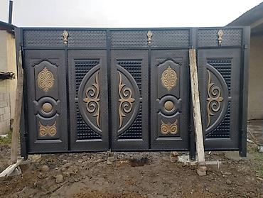Откатные ворота: Ворота Ворота Распашные Штампованный Хайтек Откотные принимаем на at lalafo.kg — 24 Откатные ворота: Ворота Ворота Распашные Штампованный Хайтек Откотные принимаем на — 24