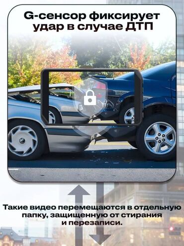 Видеорегистраторы: Видеорегистратор Новый, На лобовое стекло, Без GPS, Есть G-Sensor, Без антирадара — 13