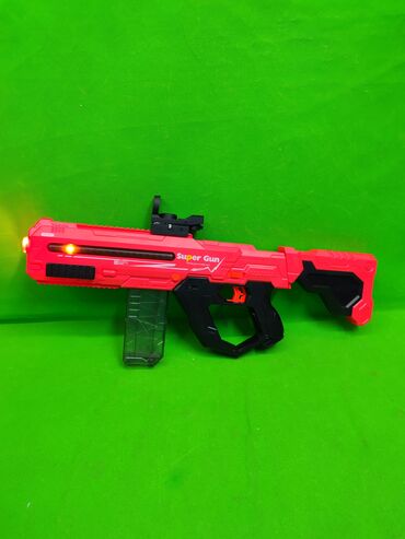 Игрушки: Нерф автомат игрушка детская🔥 Комплектация товара: нерф, аккумулятор — 5