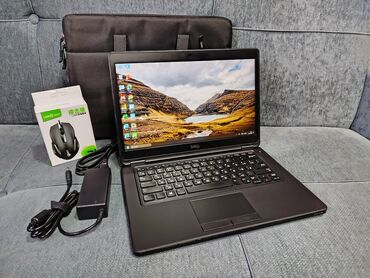 FM модуляторы: Ноутбук, Dell, 8 ГБ ОЗУ, Intel Core i5, 14 ", Б/у, Для несложных задач, память SSD