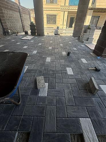 Тротуарная плитка: Тротуарная плитка наборная «Квартет» (серо-белая) Описание: - — 8