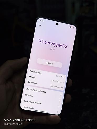 Xiaomi ноутбуктары: Xiaomi, 14, Колдонулган, 256 ГБ, түсү - Кара, 2 SIM — 6