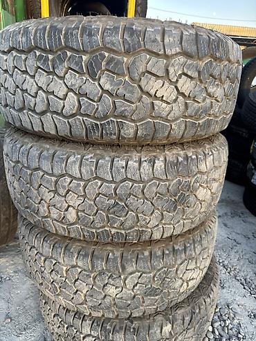 военная сетка: Комплект из 4 внедорожных шин 265/60 R18 LT. Продали машину. Осталось — 2