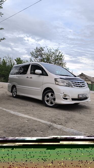 шины 14 с: Toyota Alphard: 2008 г., 0.3 л, Автомат, Бензин, Минивэн