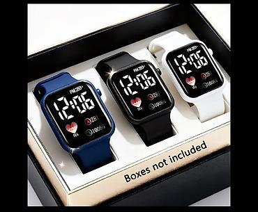 unisex: Yeni, Smart saat, Smart, Sensor ekran, rəng - Ağ — 1