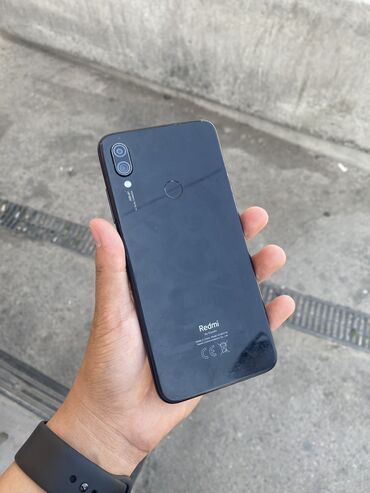 телефон а51: Xiaomi, Redmi Note 7, Б/у, 32 ГБ, цвет - Черный, 2 SIM
