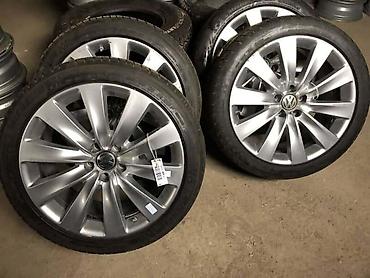golf 2 vrata: ALUMINIJUMSKE FELNE 68.VW AUDI 19 5 X 112 | 68. 8.5 jot x 19  ET 38 — 1