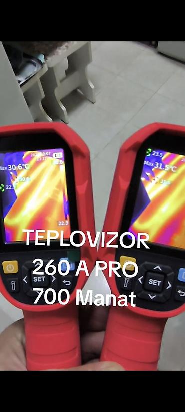 Измерительные приборы: YENI .UTi-260A PRO TEPLOVIZOR Xüsusiyyətləri: ISTI POLU SİZMASİNİİ — 1