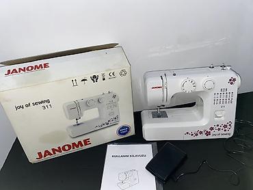 Tikiş maşını Janome, Yeni,Mexaniki, Ödənişli çatdırılma, Ünvandan götürmə