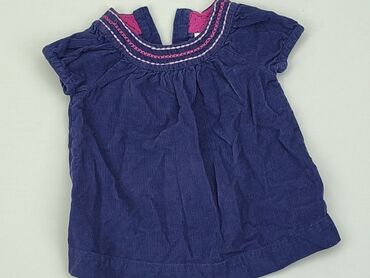 niebieska koszula satynowa: Koszulka, F&F, 0-3 m, stan - Dobry