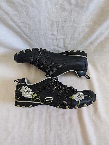 hundur krasofkalar: Skechers, Ölçü: 38, rəng - Qara, İşlənmiş — 5