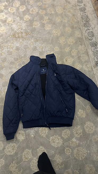Мужская куртка, M, Us Polo Assn, Новый, цвет - Синий