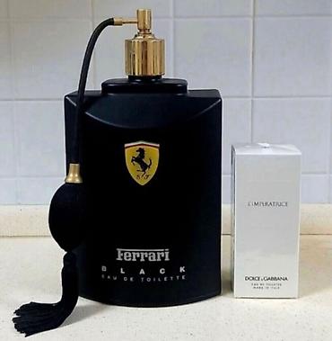 hacar desdi: Ferrari Black Eau de Toilette - böyük dekorativ vintaj atomizerli — 1