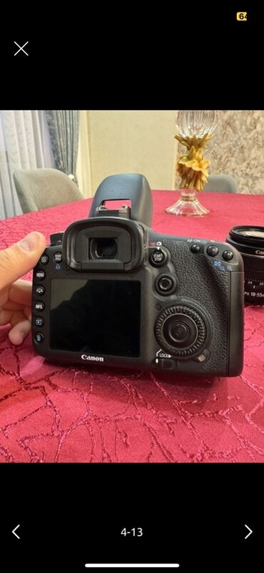 Fotokameralar: Canon EOS 7D fotoaparat + Canon EF‑S 18‑55mm f/3.5‑5.6 IS II obyektiv — 4