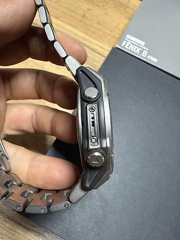 аудио техника: Garmin Fenix 8 amoled sapphire duo С двумя ремешками,в хорошем — 10