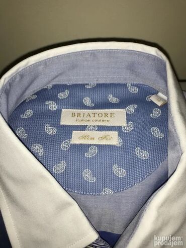 Košulje: Original BRIATORE Roma kosulja L NOVA 100% extra fine cotton kao da — 2