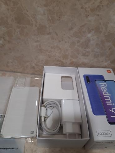 Техника и электроника: Redmi, Redmi 9T, Б/у, 128 ГБ, цвет - Синий, 2 SIM — 2