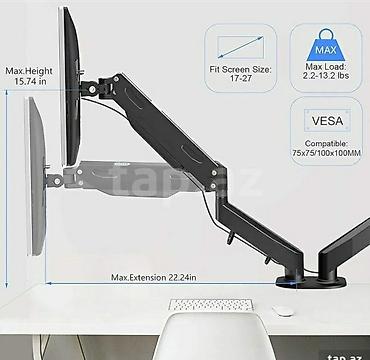 TV və video: NB F 160 model Təmiz Original Qoşa Monitor asmaq üçün 17leddən 27 — 3