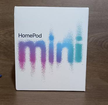 apple homepod mini: Apple HomePod mini (Model A2374) – Midnight rəng - Kompakt ağıllı — 2
