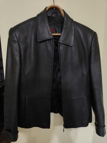 кожаные куртки женские бишкек: Пуховик, 3XL (EU 46)