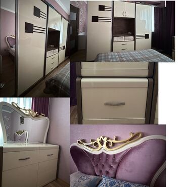 Mətbəx mebeli: Yataq desti 650₼ satilir(matras yoxdur) Dest Turkiye istehsalidir