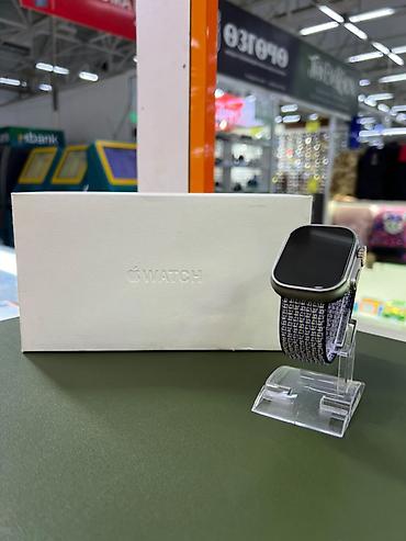 imac mini: Apple Watch с алюминиевым корпусом и тканевым спортивным ремешком — 1