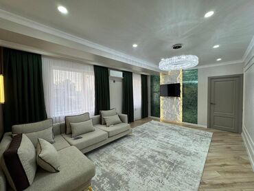 эмарк жибек жолу: 3 комнаты, 86 м², Элитка, 2 этаж, Евроремонт
