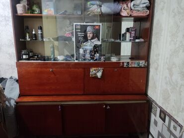 шкаф для посуды бу: Сервант, Колдонулган, Жыгач