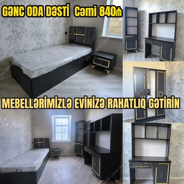 loft мебель: Təknəfərlik çarpayı, Dolab, Tumba, Azərbaycan, Yeni