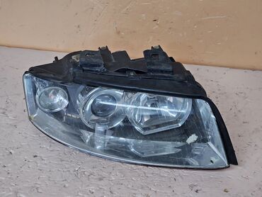 Передние фары: Передняя правая фара Audi 2003 г., Б/у, Оригинал, Германия — 5