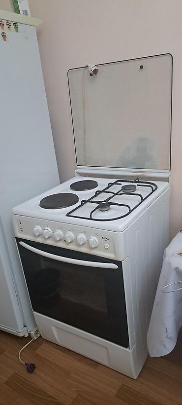 baking oven: Комбинированная плита, Elina, Б/у, Напольная, Механическая, Полная оплата — 4