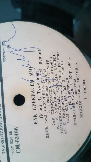 Виниловые пластинки: Виниловые пластинки: классика, эстрада советская и зарубежная, барды at lalafo.kg — 19 Виниловые пластинки: Виниловые пластинки: классика, эстрада советская и зарубежная, барды — 19