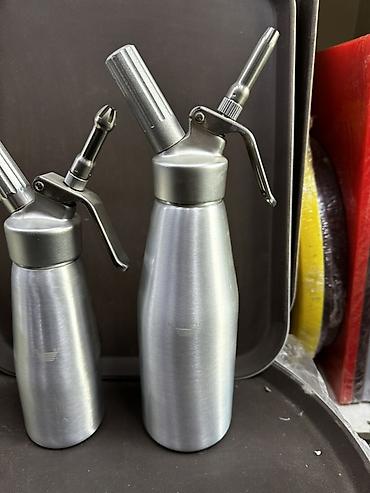 Кондитерский инвентарь: Сифон для взбитых сливок/пен и соусов - Материал корпуса: нержавеющая — 30