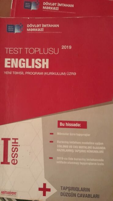 1 ci hisse ingilis dili pdf: Ingilis dili dim test toplusu. 1ci və 2ci hissə. içi səliqəlidir yazı