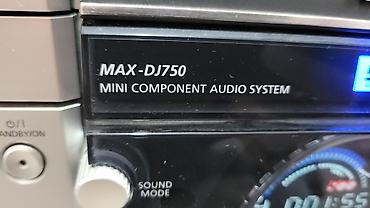 Динамики и колонки: SAMSUNG MAX - DJ750 MINI COMPONENT AUDIO SYSTEM - аппарат долго стоял — 13