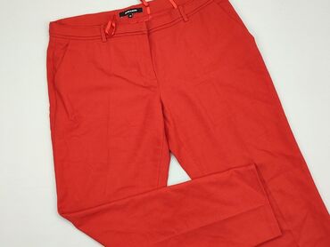eleganckie czerwone bluzki: Spodnie materiałowe, L, stan - Bardzo dobry