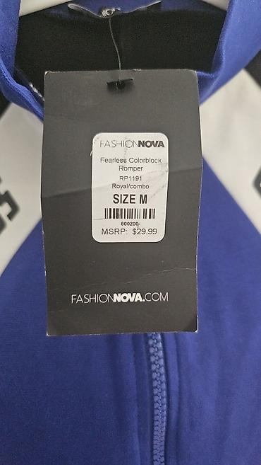 черная вдова: Женский комбинезон Fashion Nova модели Fearless Colorblock Romper в — 3