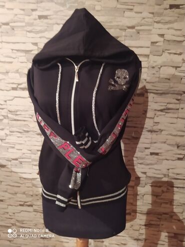 Ev geyimləri, pijamalar: Kostyum original Philip plein brendidir,Italiyadan almisham,tezedir — 8