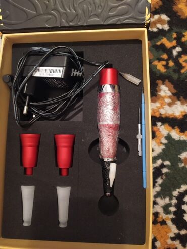 аппарат для прокол ушей: Электрический набор для тату/перманентного макияжа (ручка-машинка с