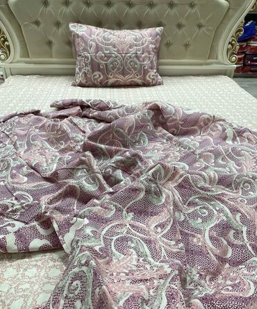 Комплекты постельного белья: Комплект постельного белья 100% хлопок включающий простыню — 4