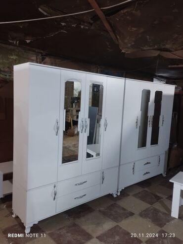 Sifarişlə dolablar: 4Qapi Dolab satılır qiyməti 260Azn ölçü 160*200*45 sifarişlədir — 11
