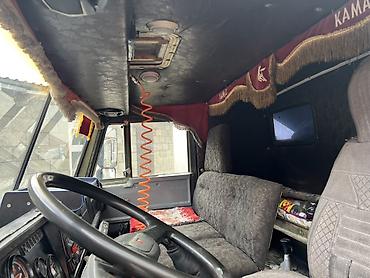 Коммерциялык транспорт: КамАЗ самосвал, 6x4 - Кузов-самосвал с высокими бортами, задняя — 2