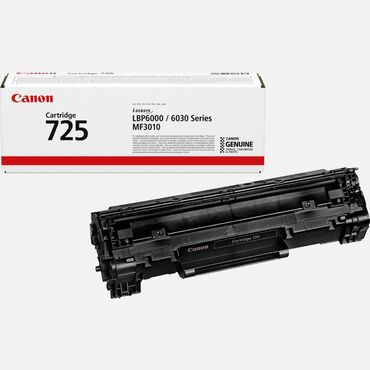 canon printer satilir: Cartridge Canon 725 Black Model: Canon 725 Rəngi: Black Uyğunluq