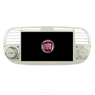 Audio oprema za auto: Android multimedija za Fiat 500 (ugrađeni panel sa belim okvirom i — 8