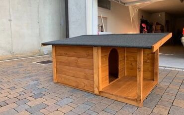 Yuvalar: Müxtəlif dizaynlarda mövcud olan bu taxta it evləri ev heyvanlarınız — 3
