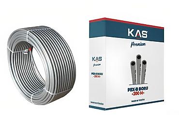 Трубы для теплого пола: KAS oksigen baryerli boru – PE-RT və PEX-B Premium 16×2 mm KAS — 2