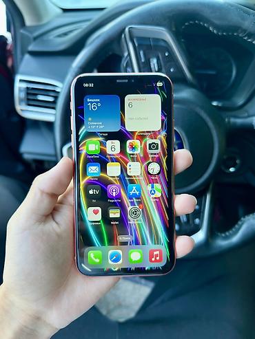 чехол айфон хр: IPhone Xr, Б/у, 64 ГБ, Коралловый, Защитное стекло, Чехол, 75 % — 4