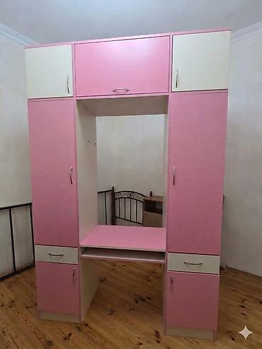 kunc ref: Uşaq/yeniyetmə otağı üçün çoxfunksiyalı modul mebel dəsti. - Rəng — 1