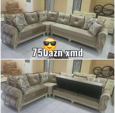 Masa və oturacaq dəstləri: Künc divan, Yeni