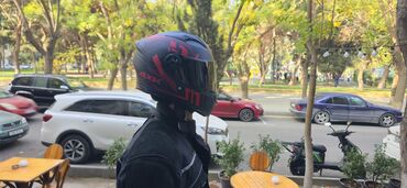 Moto dəbilqələr: Motosiklet dəbilqəsi – AXK tam üzlü model - Korpus: aerodinamik tam — 3